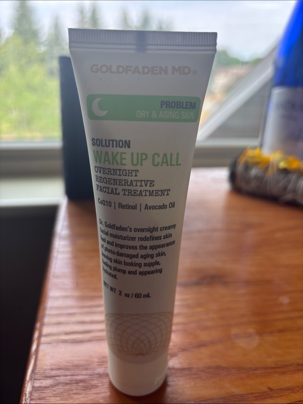 Goldfaden Wake Up Call Overnight Regenerative Facial Treatment - Green